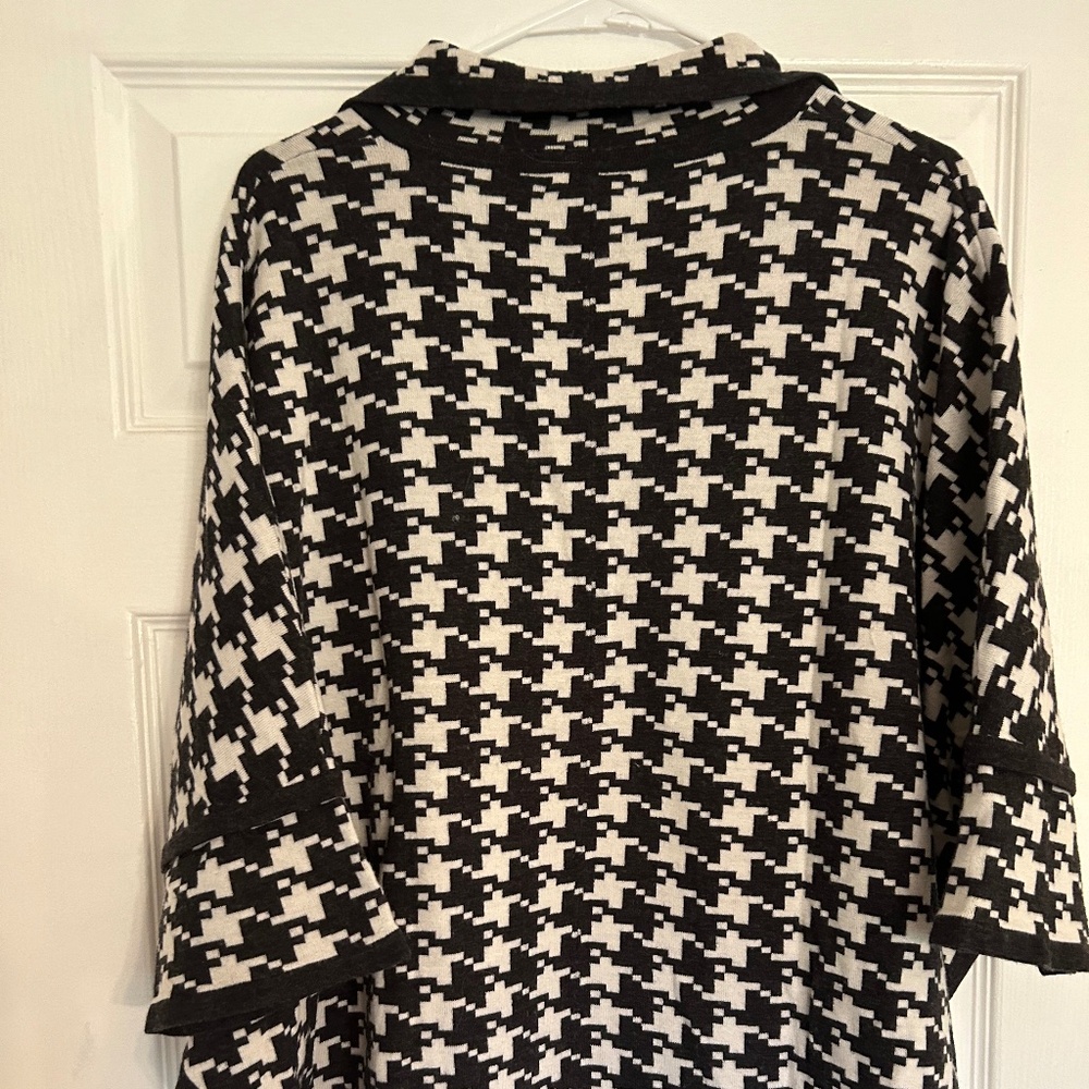 Pendleton Houndstooth Cape/Poncho - image 2